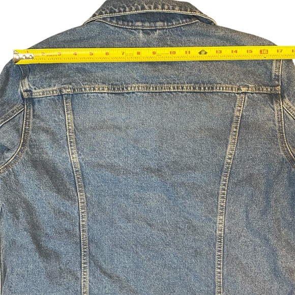 NWT Hudson Denim Long Sleeve Button Down Trucker Jacket L/XL - Picture 12 of 15